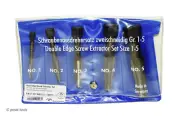 SCREW EXTRACTOR SET – LH and RH thread – Made in Germany – fastener removal tool