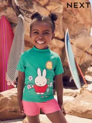 Green/Pink Miffy License Sunsafe Rash Vest Set (3mths-7yrs) (AJ6917) | $39 - $44