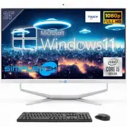 All IN One 24 " FHD Touch I5 10° Gen Win11 RAM 8gb SSD 120gb PC Fixed Webcam 2k_