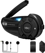 Motorbike Bluetooth Intercom Bike Helmet To Helmet Headset 2 Rider Fast Pairing