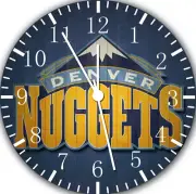 Denver Nuggets Frameless Borderless Wall Clock Nice For Gifts or Decor F67