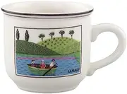 [Villeroy & Boch] Design Naif Mocha/Espresso Cup, 100 ml, Premium Porcelain, Multicolour, 0.1 Litre