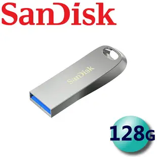 【公司貨】SanDisk 128GB Ultra Luxe CZ74 USB3.2 隨身碟