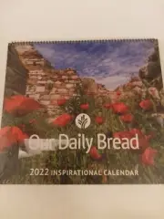 Our Daily Bread Inspirational Wall Calendar Dated Year 2022 Still Factory Sealed