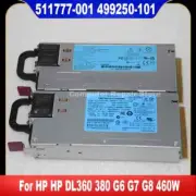 511777-001 511778-001 For HP DL360 380 G6 G7 G8 Server Power Supply 460W 750W
