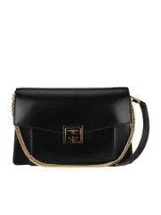 Givenchy GV3 Black Leather Shoulder Bag