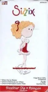 Sizzix Sizzlits CLOE THE ICE SKATER 655608 Medium
