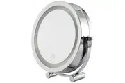 Chrome Illuminated Make Up Mirror 13Cm