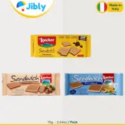Italian Loacker Sandwich Wafer | Tasty Snacks | 75g Packs | Wholesale Deals