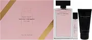 [Narciso Rodriguez] Musc Noir For Her For Women 3 Pc Set 3.3oz EDP Spray, 0.33oz EDP Spray, 1.6oz Body Lotion