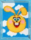 DIY Needlepoint/Tapestry Kit "Hare with a smile" 5.9"x7.9", Bambini