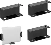 Under Desk Laptop Mount,Organizer Holder Storage Under Desk Shelf Rack | Multifunctional Protective Tray Organizer Bracket with Screws for Cable Box, Laptop, Modem, TV Box Puchen