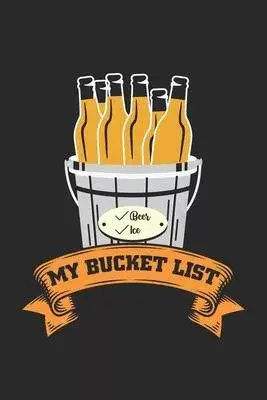 My Bucket List: Bier-Eis-Pool-Party Notizbuch liniert DIN A5 - 120 Seiten für Notizen, Zeichnungen, Formeln - Organizer Schreibheft Pl