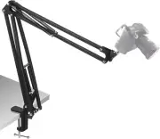 OVERHEAD TRIPOD for DSLR Camera Desk Mount Stand Articulating Boom Arm SALE NEW