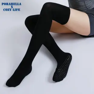 【Porabella】襪子 壓力襪 素色壓力襪 美腿襪 睡眠襪 運動長襪LEG SOCKS