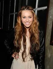Actress Miley Cyrus at the Hannah Montana Wrap Party at H Wood on- 2010 Photo 3