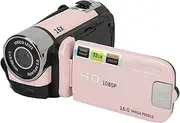 Digital Camera Recorder, Full HD 1080P 16MP Video Camera Camcorder, Vlogging Camera with 2.4 Inch Rotatable Screen, 16X Digital Zoom, Fill Light, Anti-Shake, for Teens, Beginners