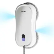 Automatic Window Cleaning Robot - Remote Control, Electric Glass Wiper, Spray...