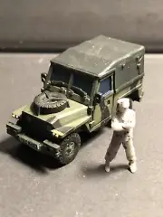 1/72 British Series II Land Rover Light weight.Painted Resin.3200 models on offr
