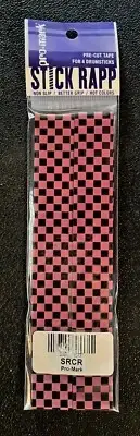 Pro Mark Stick Rapp SRCR Drum Stick Grip Tape Black & Red Checkered