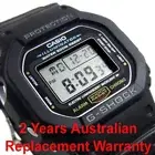 CASIO G-SHOCK MEN DIGITAL WATCH DW-5600E-1 BLACK DW-5600E-1V 2-YEARS WARRANTY