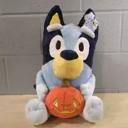 NEW Bluey Halloween Pumpkin Plush 18” Soft Polyester E0