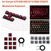 1Set Backlit Keycaps for Corsair K70 K95 K65 G710 RGB STRAFE Mechanical Keyboard