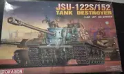 Vintage Dragon 1/35 JSU-122S/152 Soviet SP/ATG 6047 Open box, parts sealed.