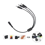 12V DC5521 DC monitoring LED Power Multi connector cable 1 Female TO 3 male