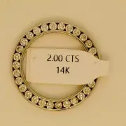 Custom 2 Ct Diamond Bezel For Ladies Rolex 26MM 14K WG