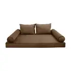STYLE V1 Twin Velvet Contrast Indoor Daybed Mattress Pillow |COVER ONLY| AD308