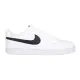 【NIKE 耐吉】COURT VISION LO NN 男女休閒運動鞋-經典 復古 白黑(DH2987-101)