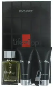 Penthouse Life on Top (W)SET: EDT+ SG+ ASB+ Key Chain NIB