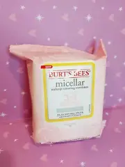 Burt's Bees 3 in 1 Micellar Facial Cleanser Towelettes Rose Water, 30 ea.