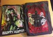 Two New Star Wars Black Boy's Size Medium Graphic T-Shirts (With Tags)