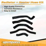 Radiator & Heater Hose Kit for Nissan Pulsar N14 1.6L GA16DE 91-95 Manual