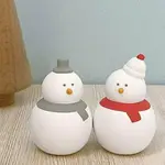 日本DECOLE聖誕雪人擴香石