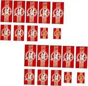 Parliky Classic Chinese Red Envelopes 120pcs Cash Packets Wedding Favors Festival