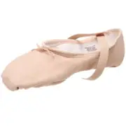 BLOCH Womens Pink Pump Split Sole Canvas BALLET SHOE 8.5 A Narrow *READ* NIP NEW