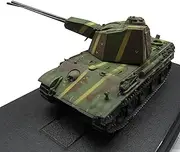 1/72 Scale Alloy WWII German Panther V Anti-Aircraft Tank Model Fighter Military Model Diecast Tank Model for Collection