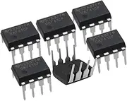 Texas Instruments ((6 Pieces)) UA741CP IC OPAMP GP 1MHZ SGL LP 8DIP 741 UA741 IC OPAMP GP 1MHZ 8DIP Linear - Amplifiers - Instrumentation OP Amps Buffer Amps