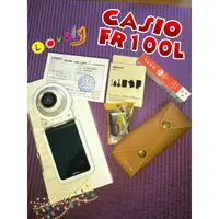 在飛比找蝦皮購物優惠-9.9新 CASIO👉FR 100l 全配64g 美腿機 自