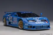 1:18 AUTOART Bugatti Eb110 3.5L Turbo V12 #34 Le Mans 1994 A.Cudini AA89417 Mode