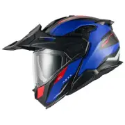 Nexx XLC Helmet - Terra Matte Blue / Red - Medium