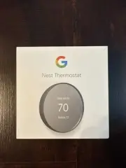Google Nest Programmable Smart Wi-Fi Thermostat charcoal (GA02081-US)