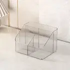 Office Storage Organizer Bedroom Container Transparent Multi Compartments