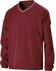 [Holloway] Men's Bionic Pullover Windshirt, Cardinal/White, XX-Large