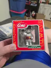 Coca Cola Trim A Tree Collection Top Hat Bear Welcoming 2000 With A Coke New