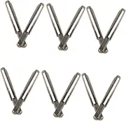 Kisangel 12pcs Durable Lyre Harp Pegs String Fixators for Easy Tuning Compatible with Various String Instruments Simple Installation for Effortless Modification