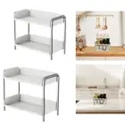 Countertop Storage Shelf Spice Rack Stand for Counter Makeup Dining Room